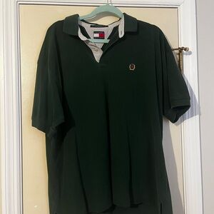 Tommy Hilfiger Men's Dark Green Polo